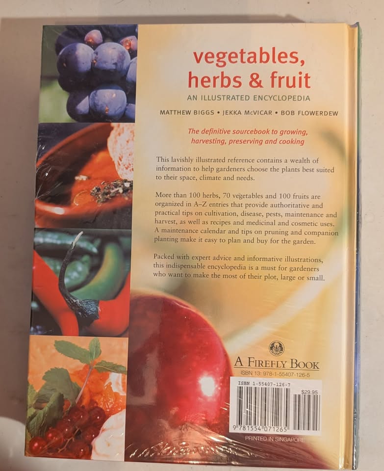 Vegetables, Herbs & Fruit: An Illustrated Encyclopedia