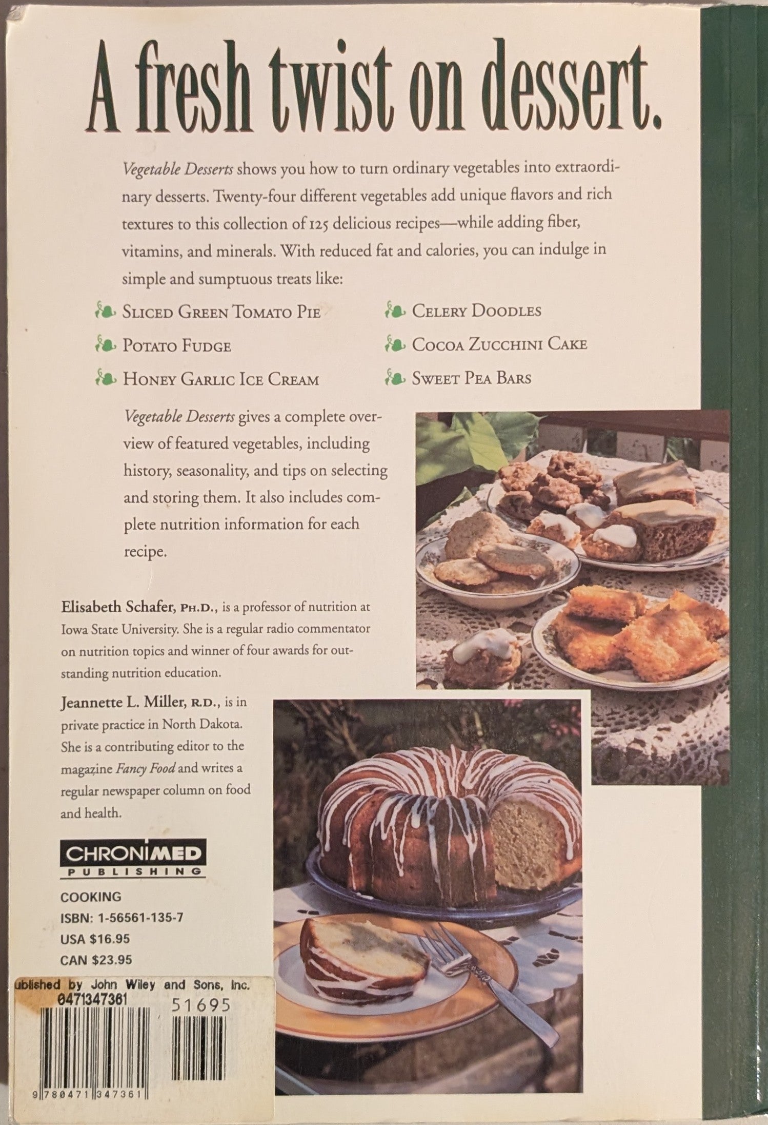 Vegetable Desserts: Beyond Carrot Cake & Pumpkin Pie