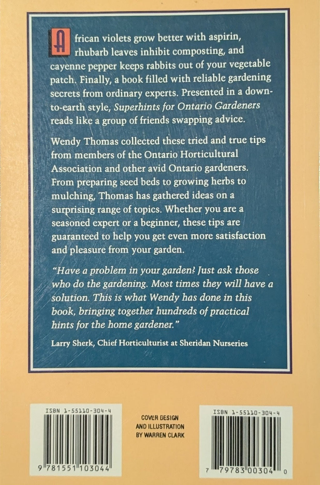 Superhints for Ontario Gardeners