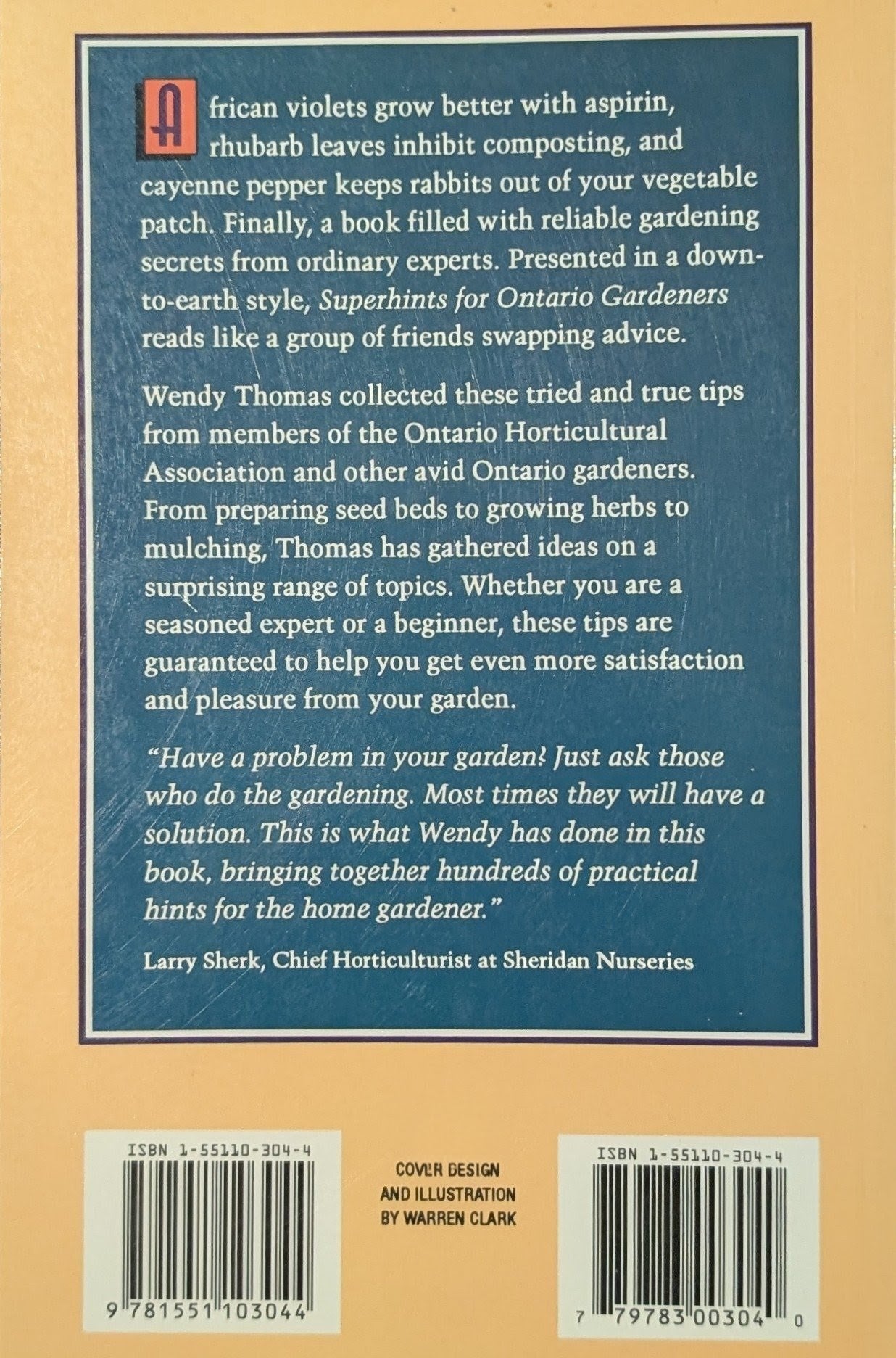 Superhints for Ontario Gardeners