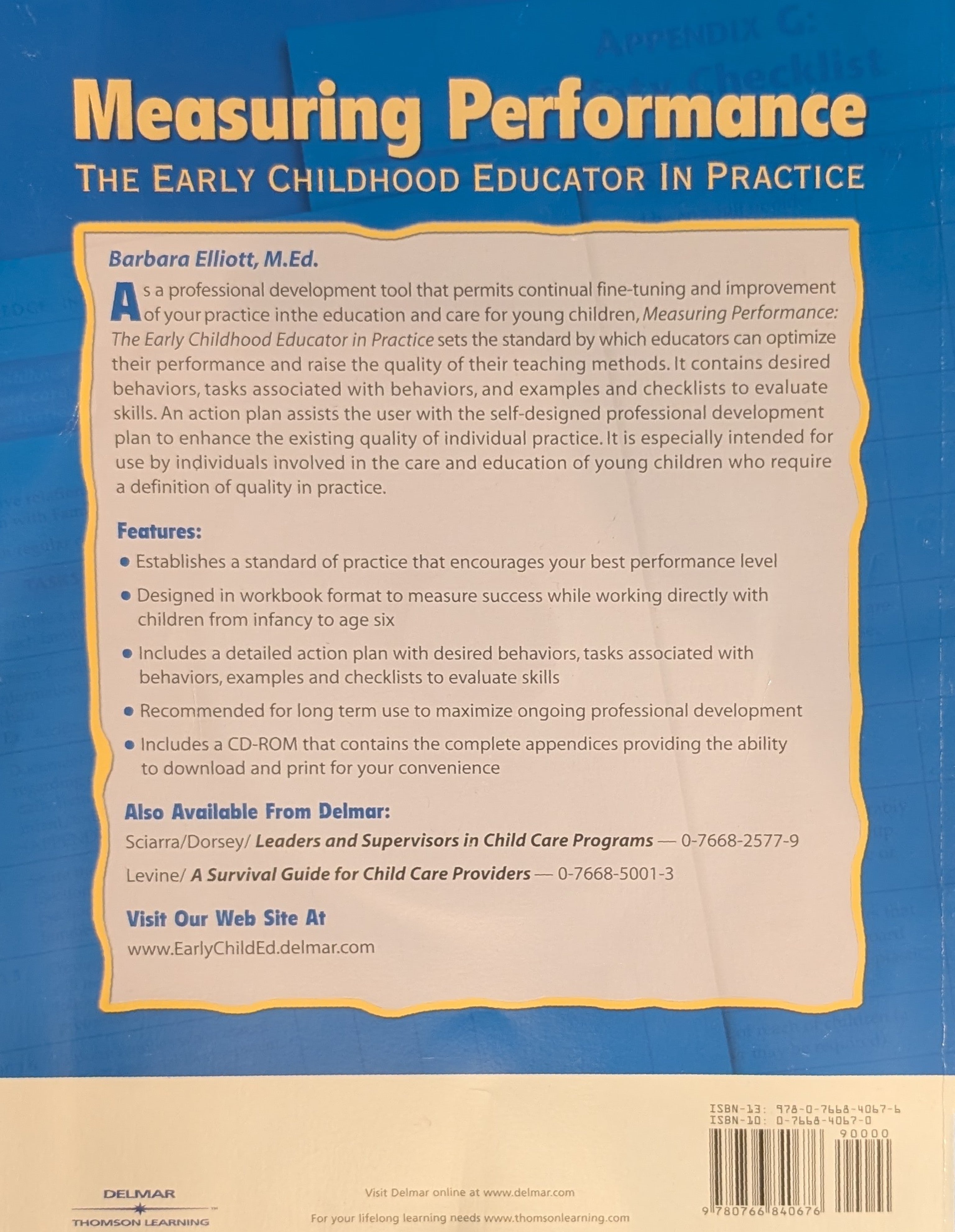 Measuring Performance: The Early Childhood Educator in Practice