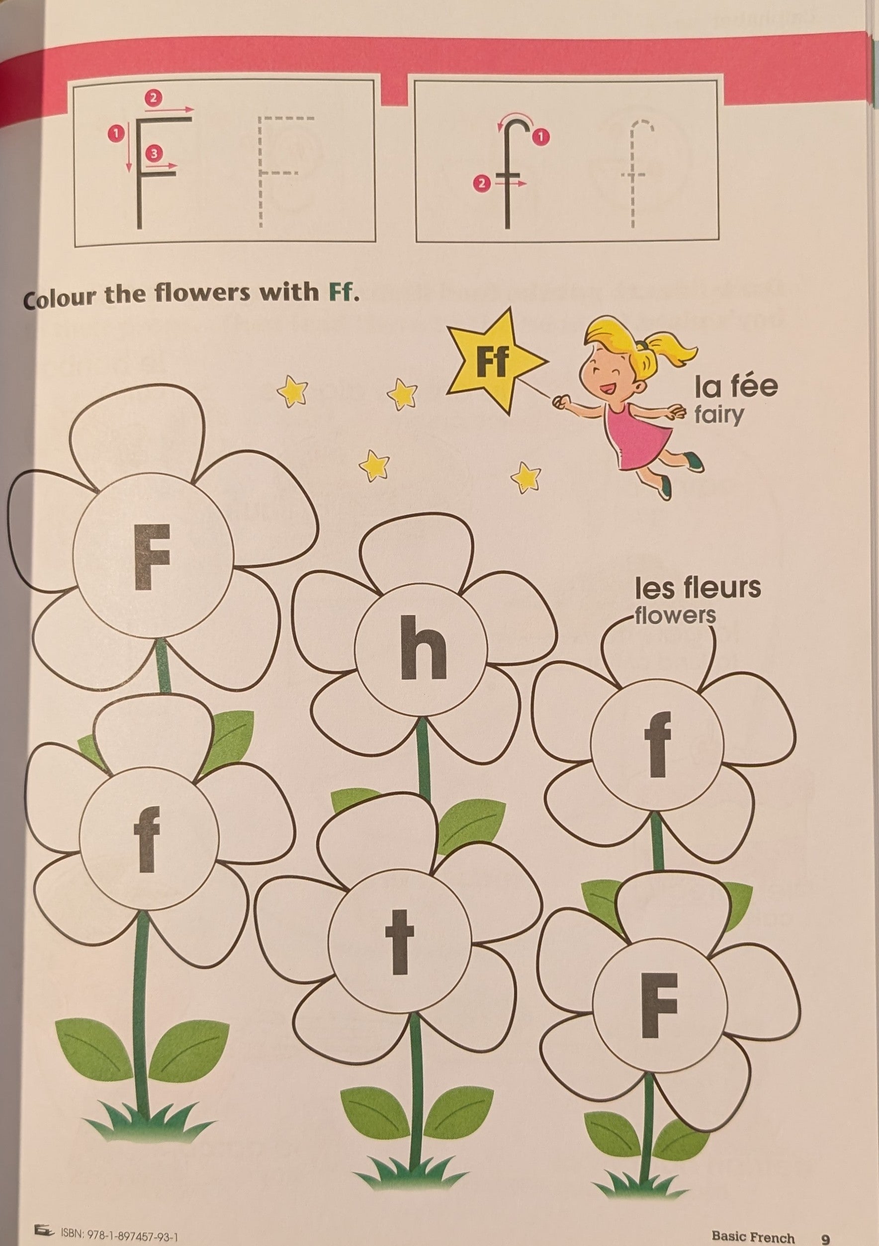 Basic French: A Fun Activity Book for Beginners