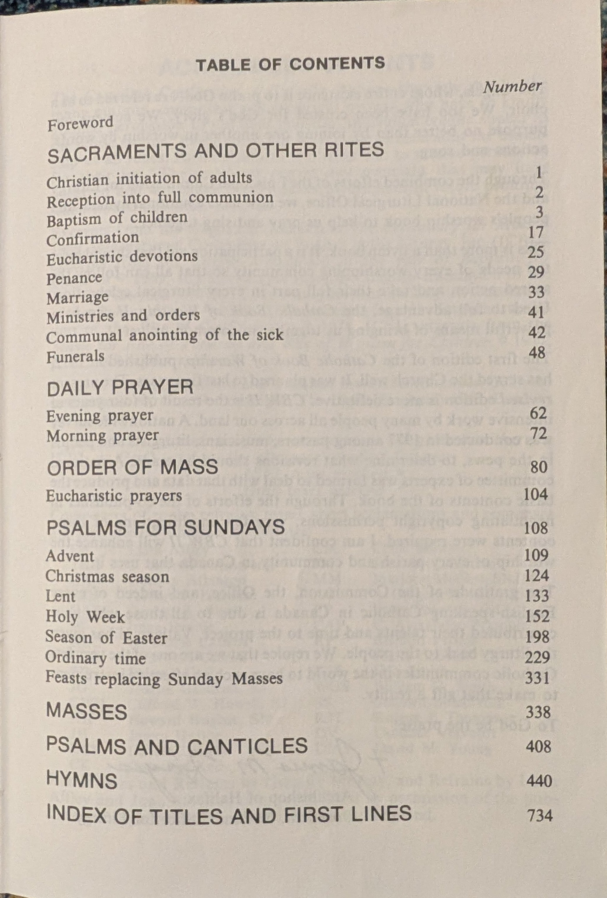 Catholic Book of Worship II