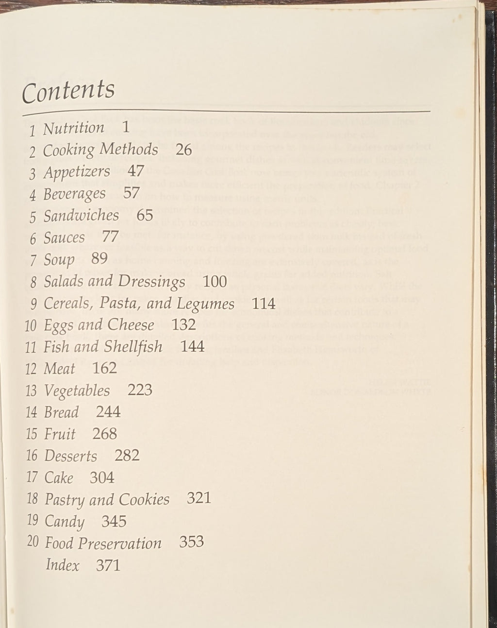 Nellie Lyle Pattinson's Canadian Cook Book