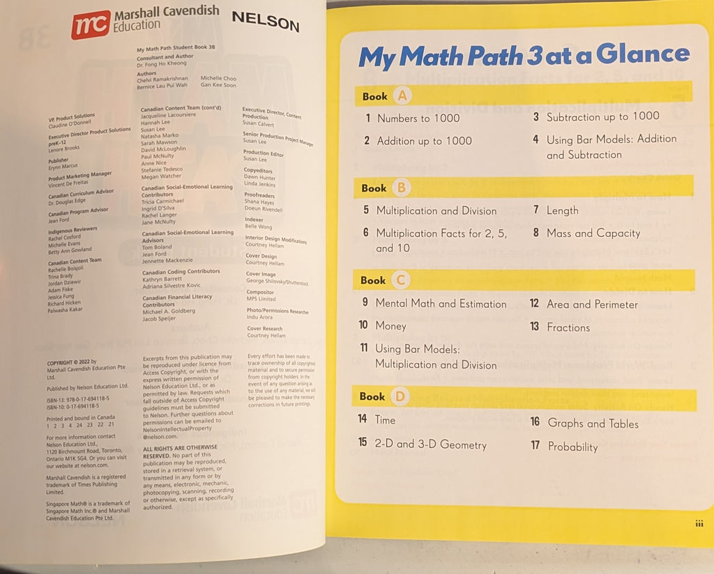 My Math Path 3B