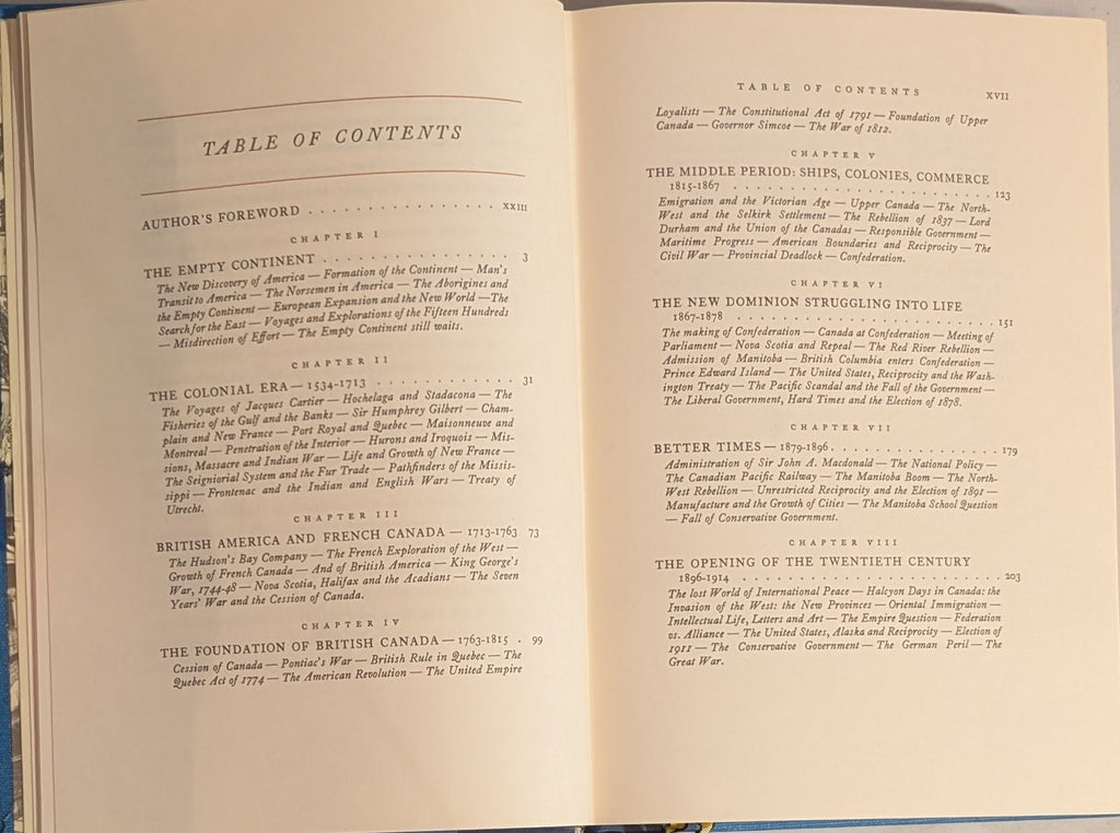 Canada: The Foundations of Its Future