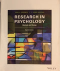 Research in Psychology: Methods and Design