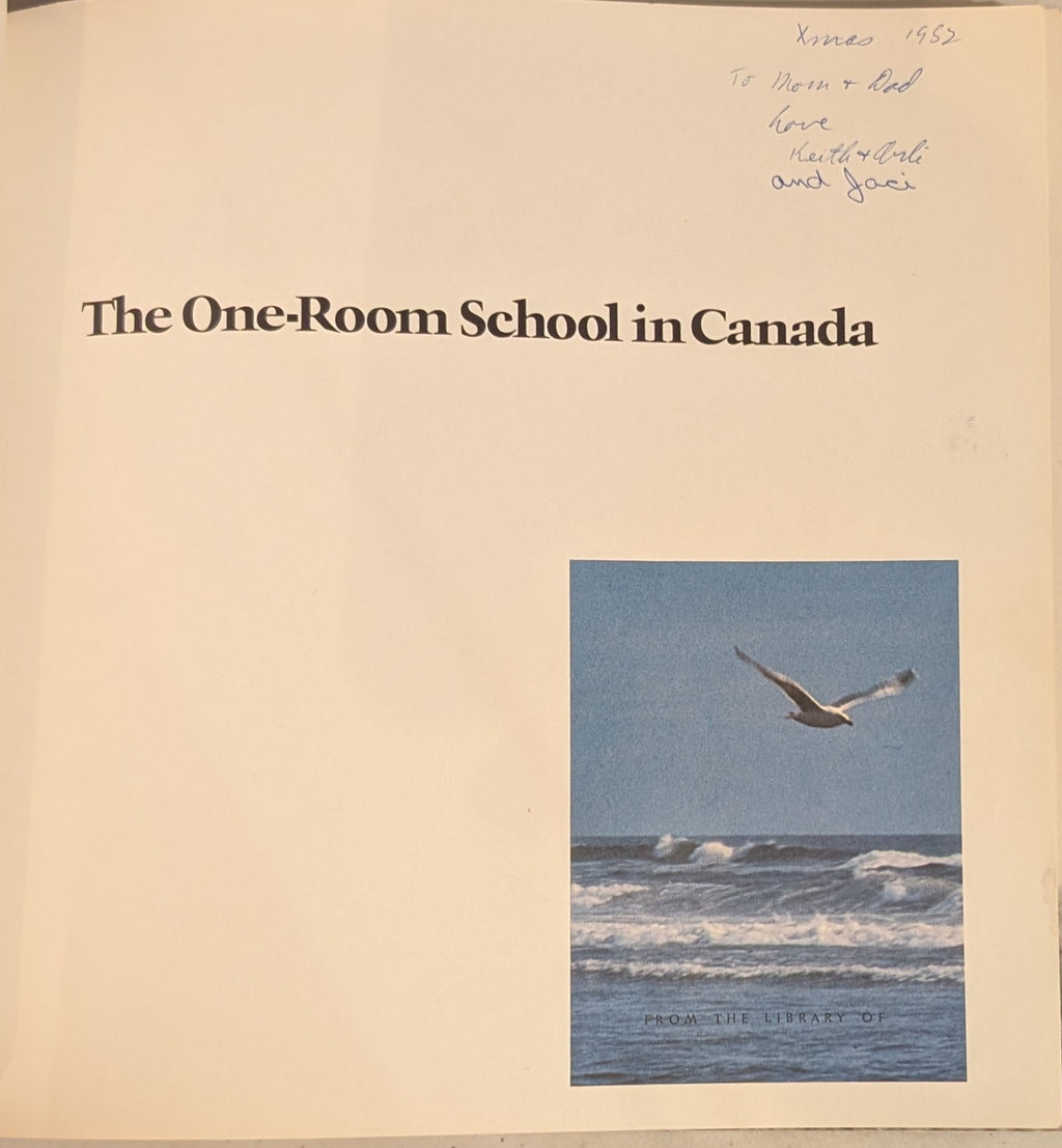 The One-Room School in Canada