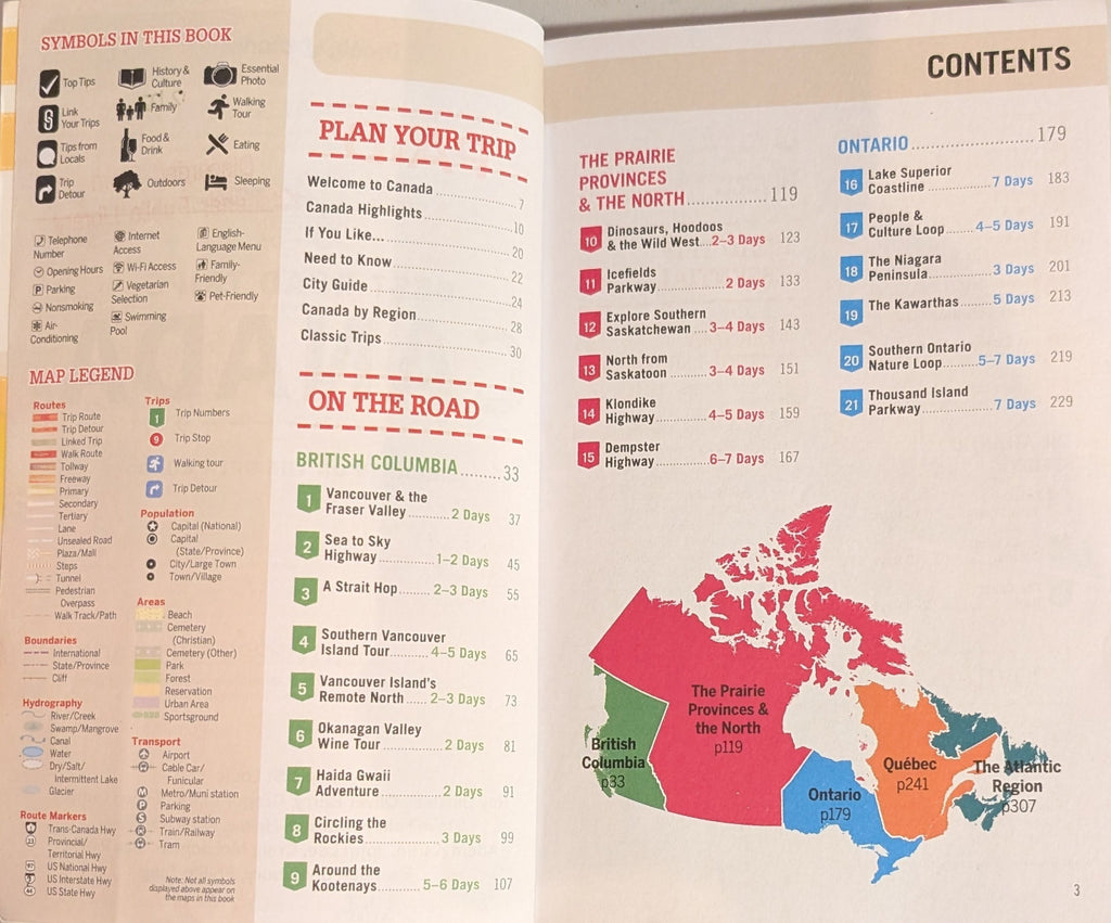 Lonely Planet: Best Road Trips Canada