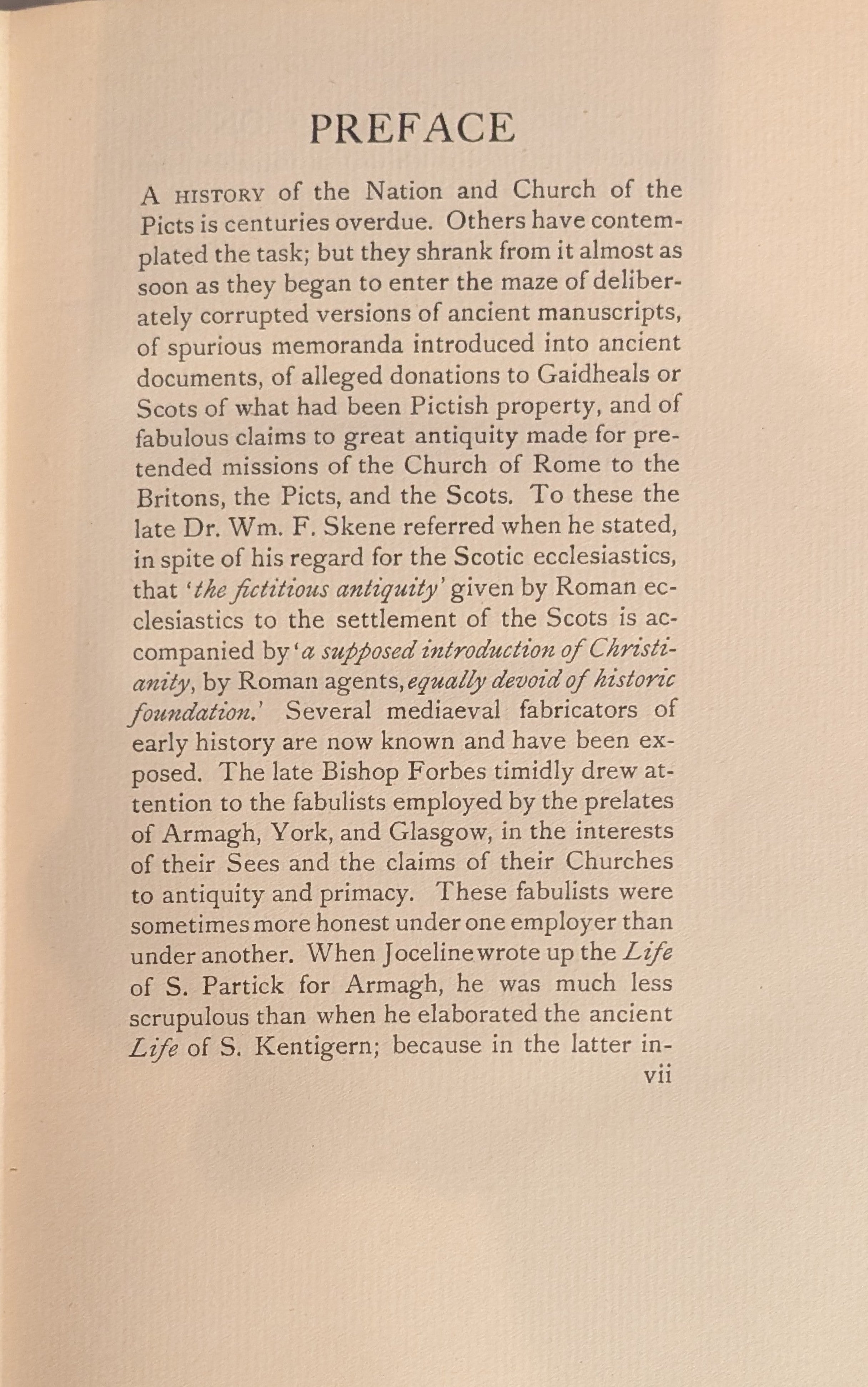 The Pictish Nation: Its People & Its Church