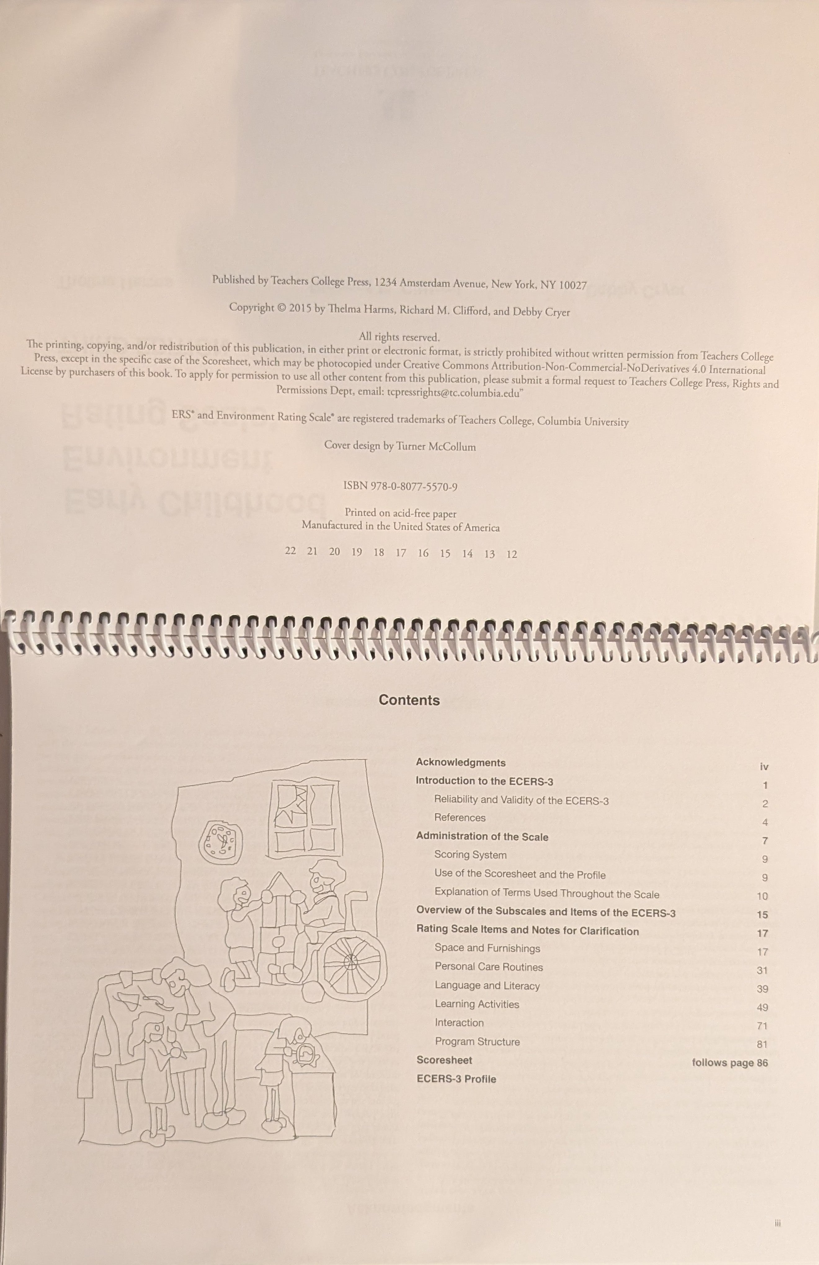Early Childhood Environment Rating Scale®, Third Edition (ECERS‑3)