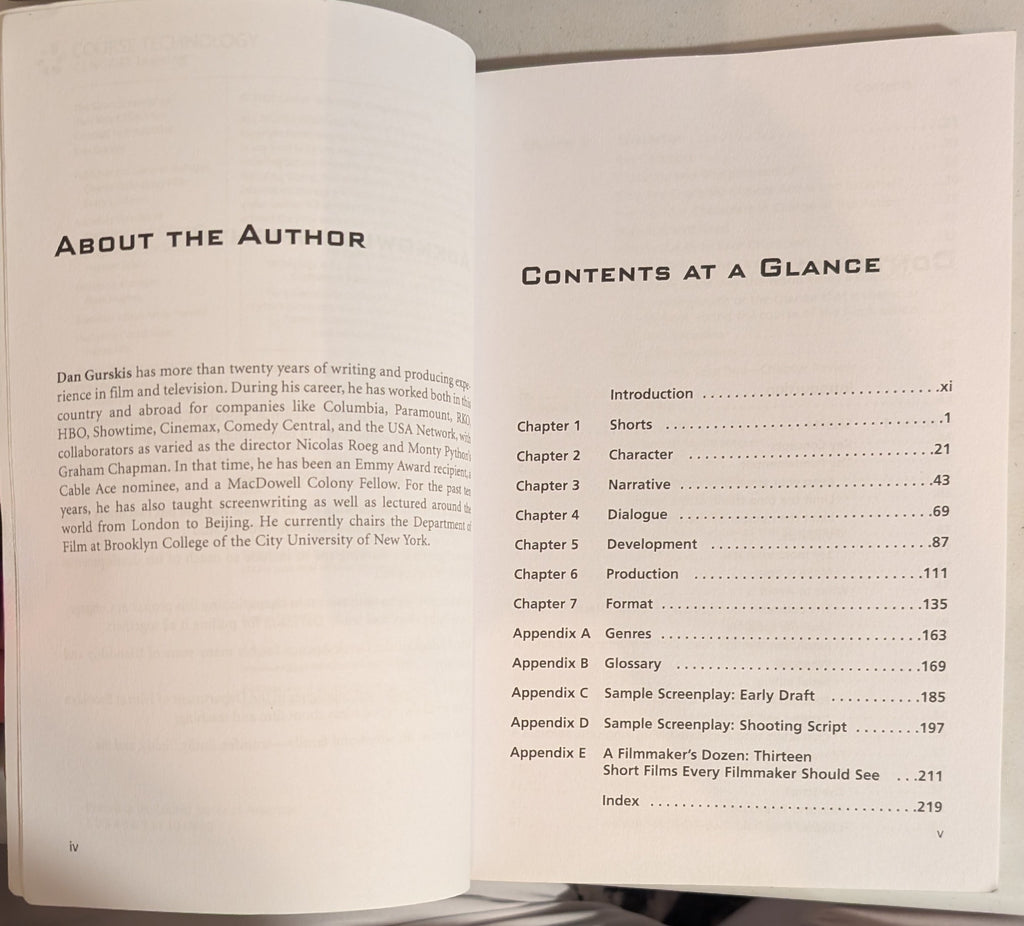 The Short Screenplay by Dan Gurskis