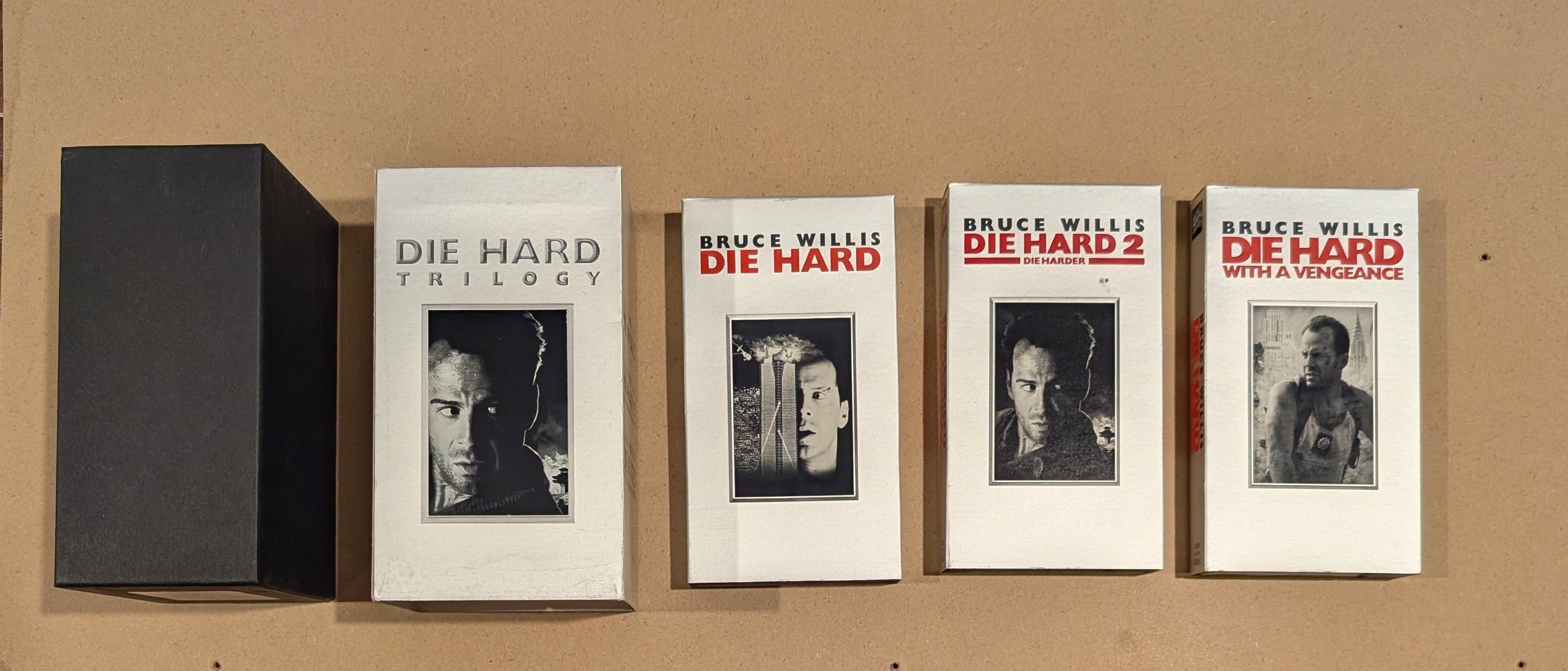 Die Hard Trilogy on VHS