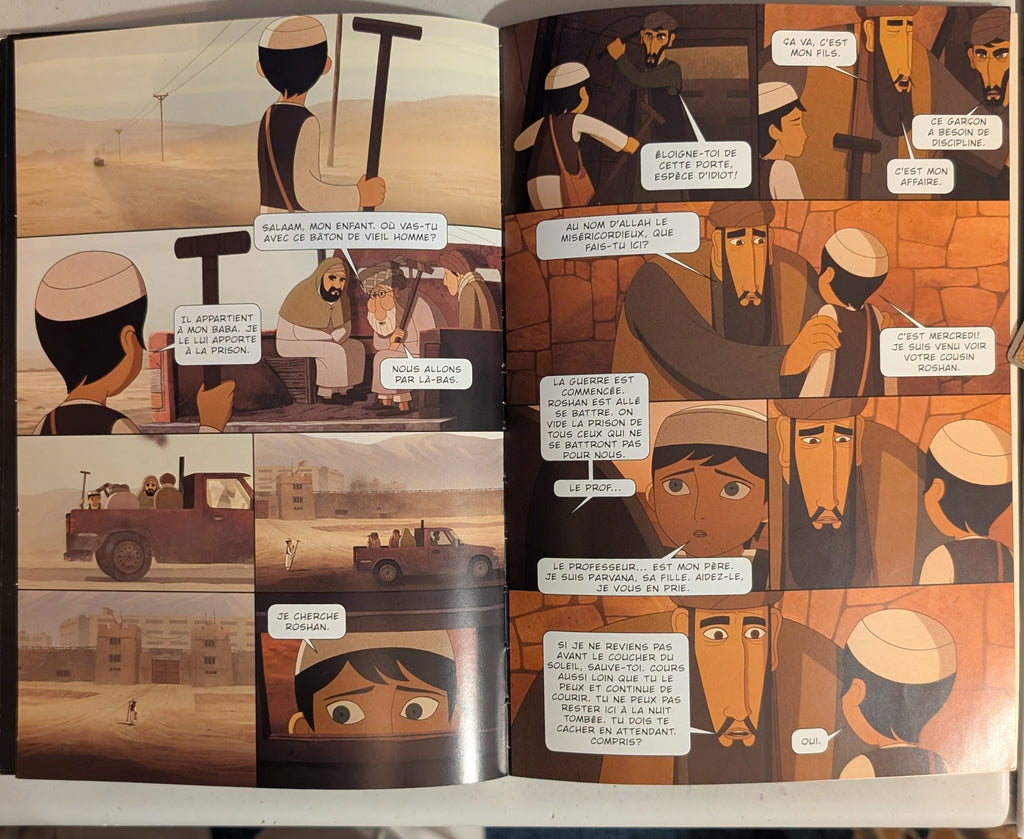 Parvana: Une enfance en Afghanistan – La bande dessinée