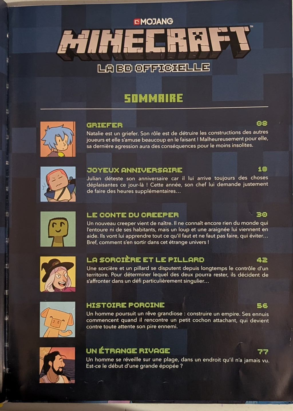 Minecraft: La BD Officielle