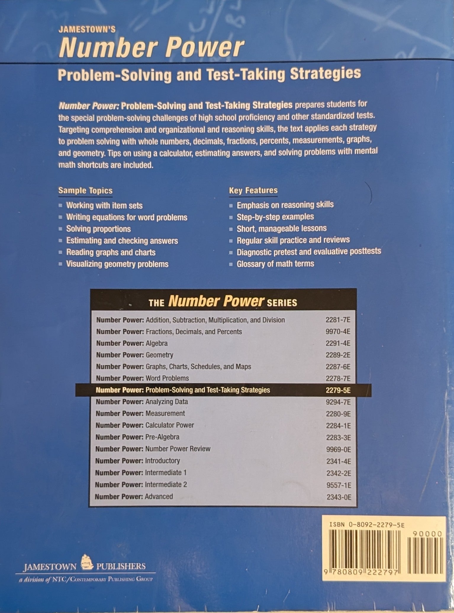 Jamestown’s Number Power: Problem-Solving and Test-Taking Strategies